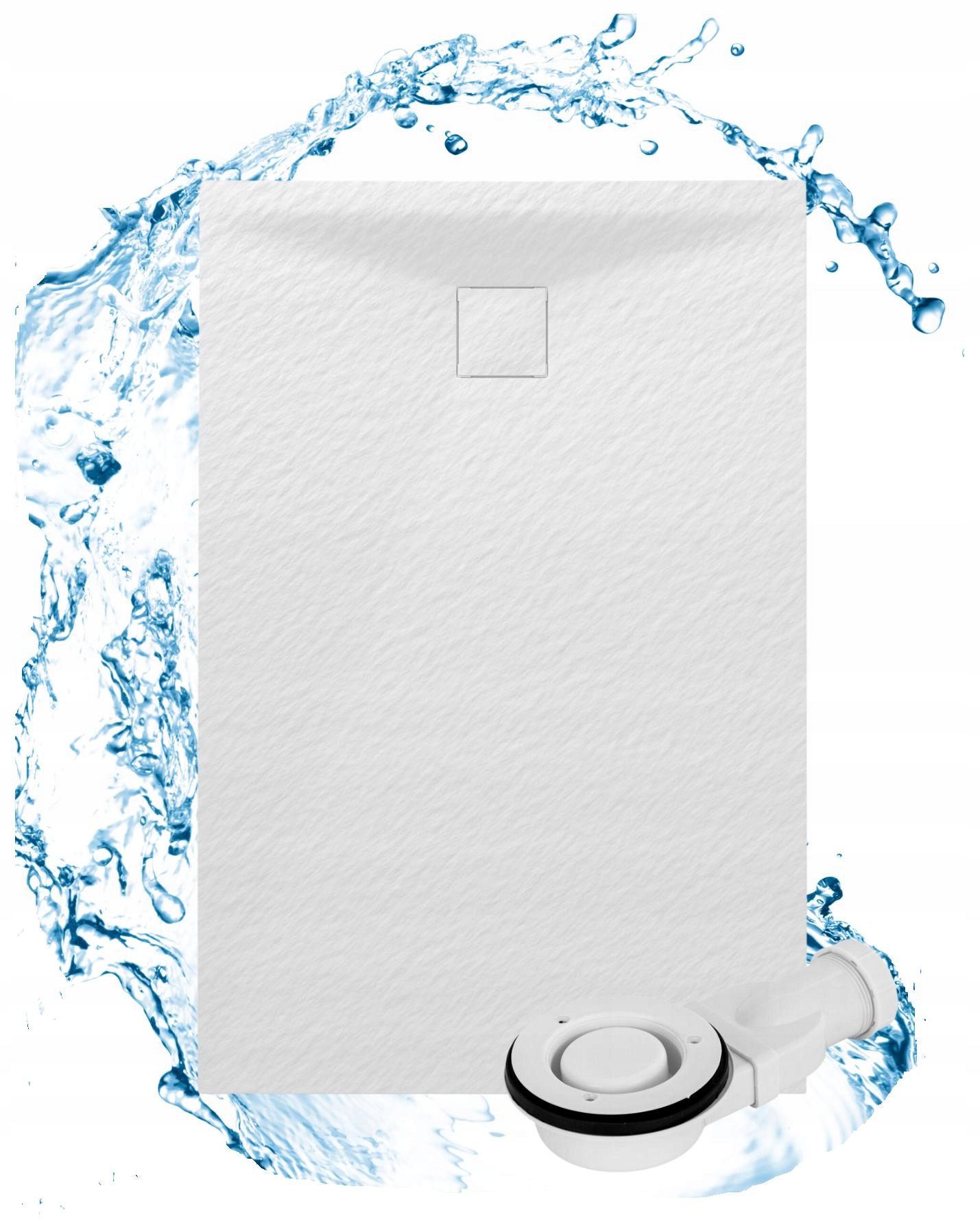 Sprchová Vanička Obdélníková 120x80 CM Bílá Smc Kompozit Teja