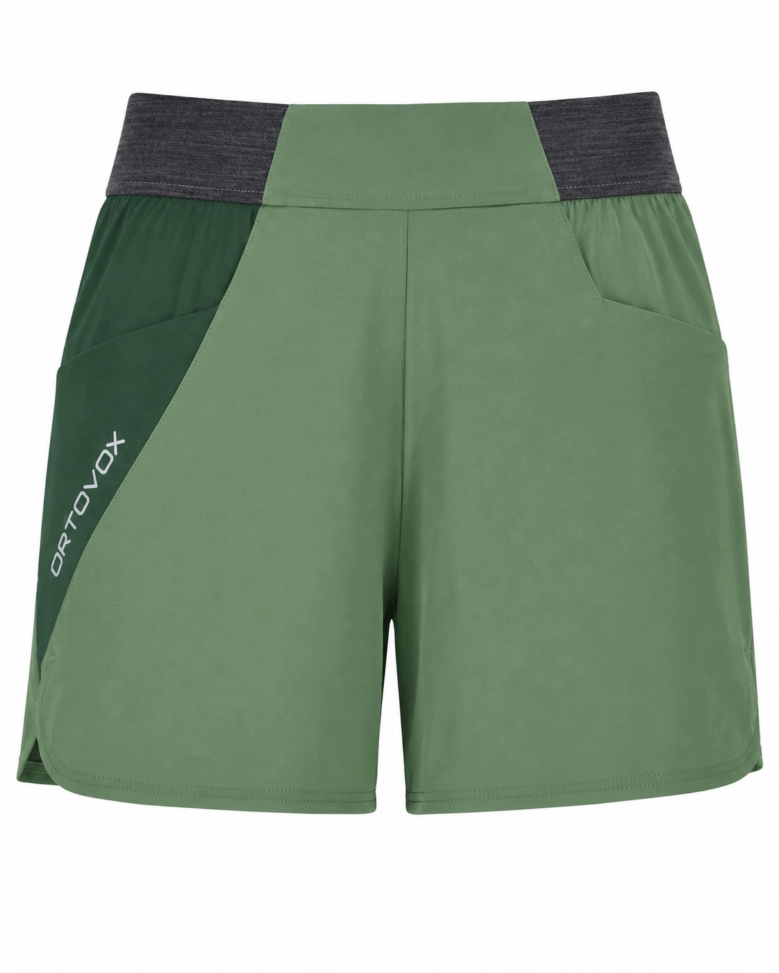 Kraťasy kraťasy Ortovox Piz Selva Shorts M Green Isar
