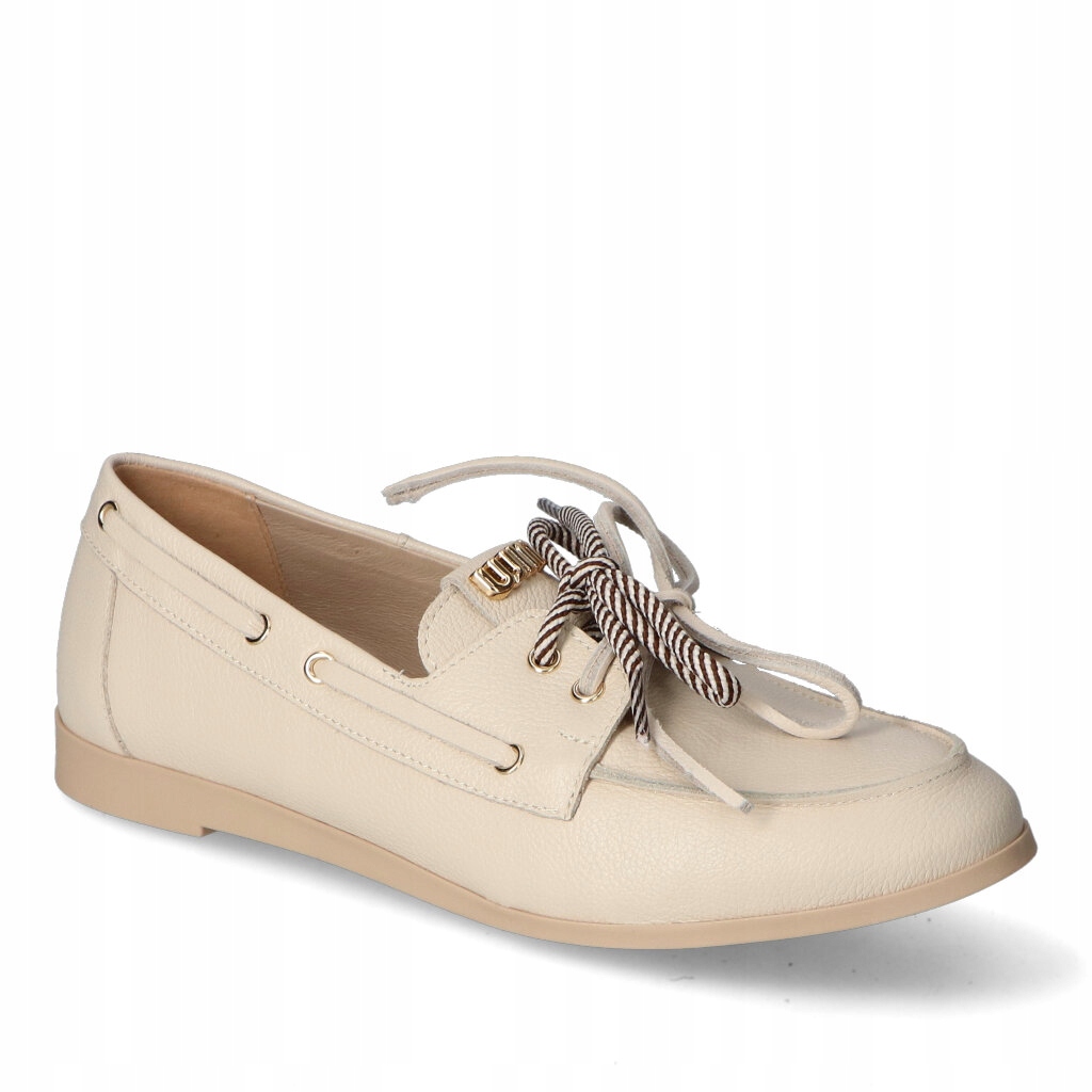 Mokasíny Gamis 8101/G16 Béžová lico 39