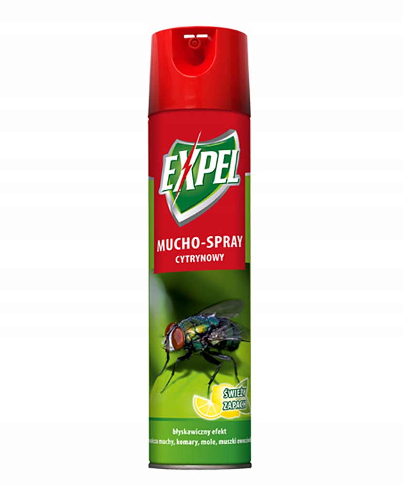 

Expel Muchozol Muchospray Cytrynowy Na Owady 400ML