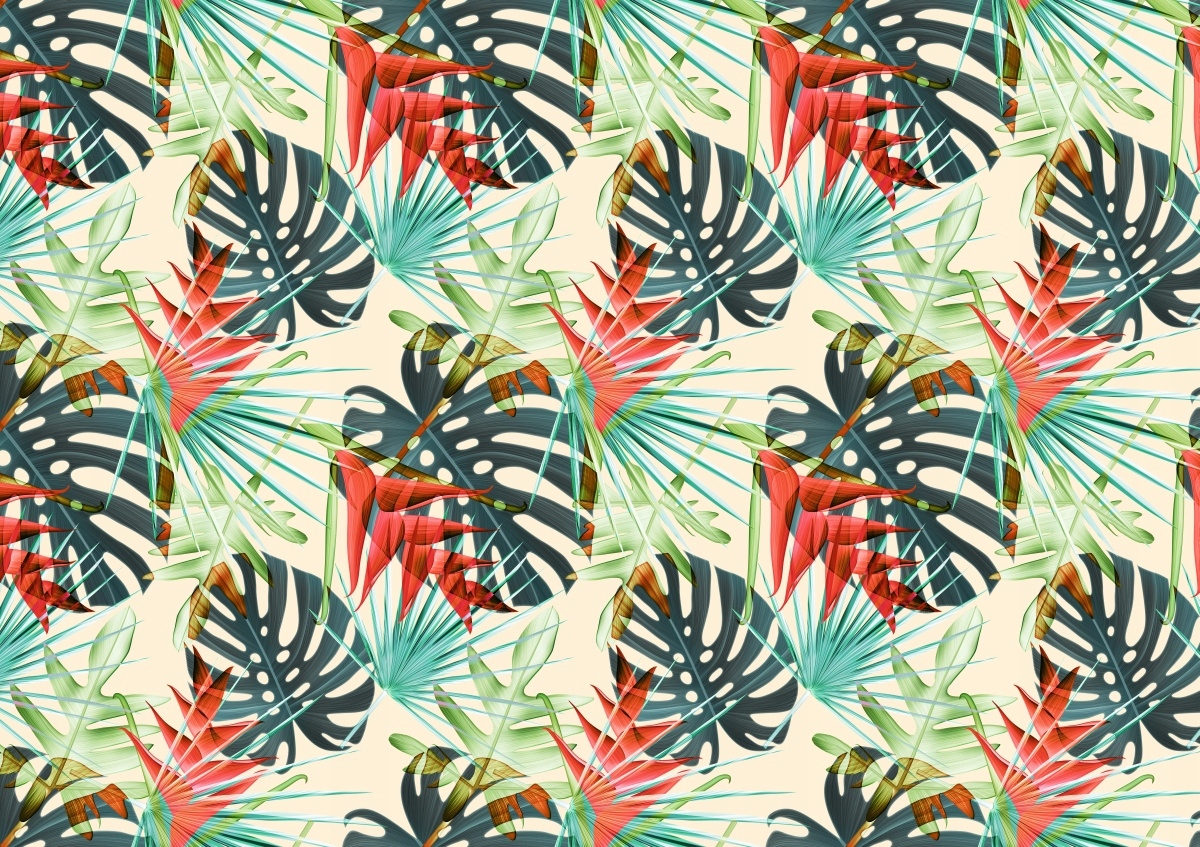 

Fototapeta Flizelinowa Tropikalne liście 312x219