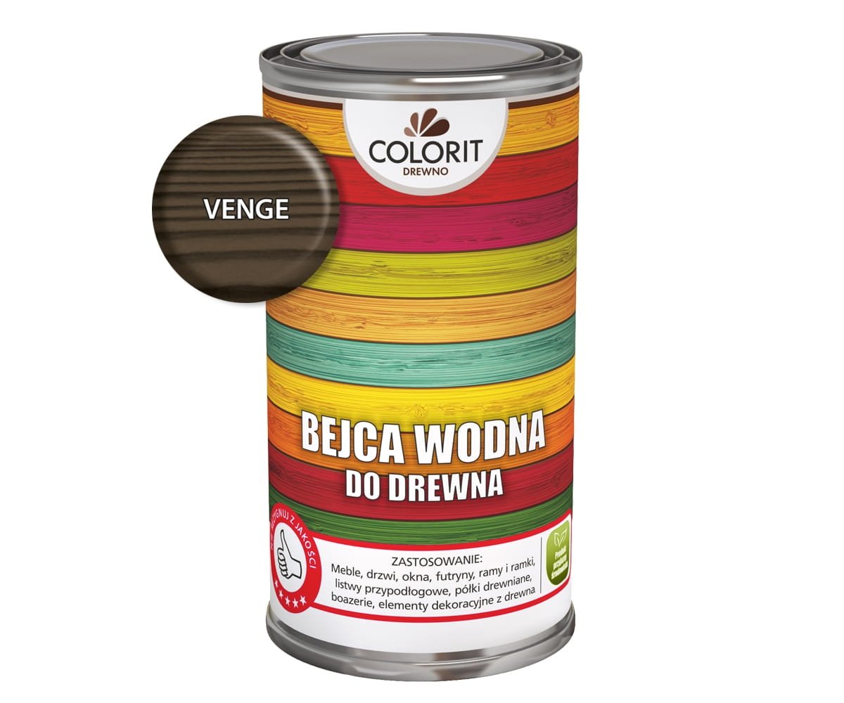 

Colorit Bejca Wodna Do Drewna 0,5L Venge Wenge