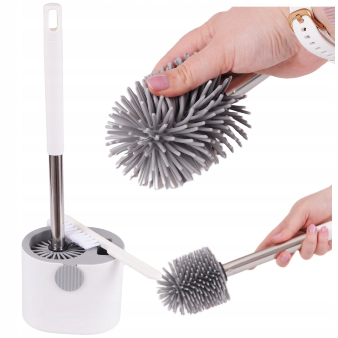 

Szczotka Silikonowa 2w1 Do Wc Toalety Toaletowa