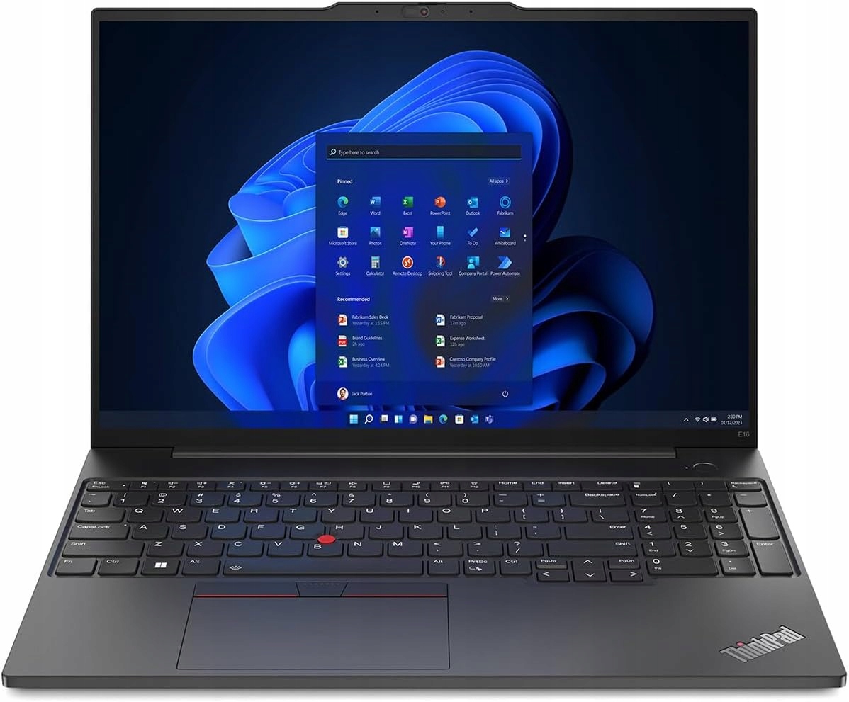 Laptop Lenovo ThinkPad E16 i5-1335U 16GB 256SSD Fhd Ips 300nit 11Prof 16"