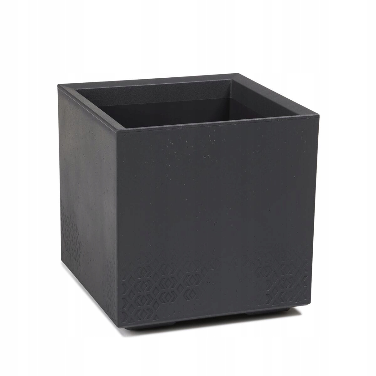 

Kwietnik Karo Eco Recycled Beton 400x400 Antracyt