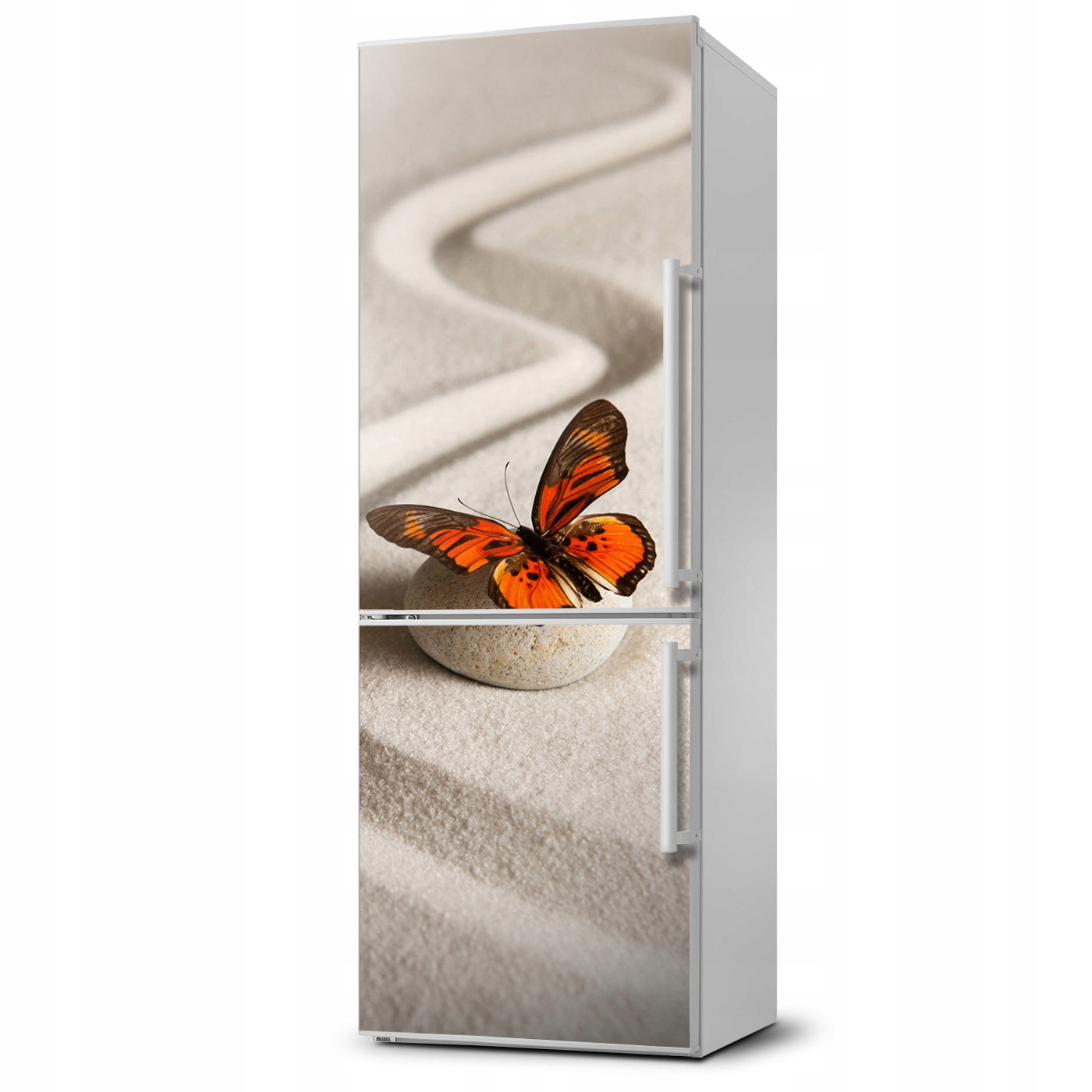 

Foto Magnes na lodówkę Kamień zen i motyl 60x180