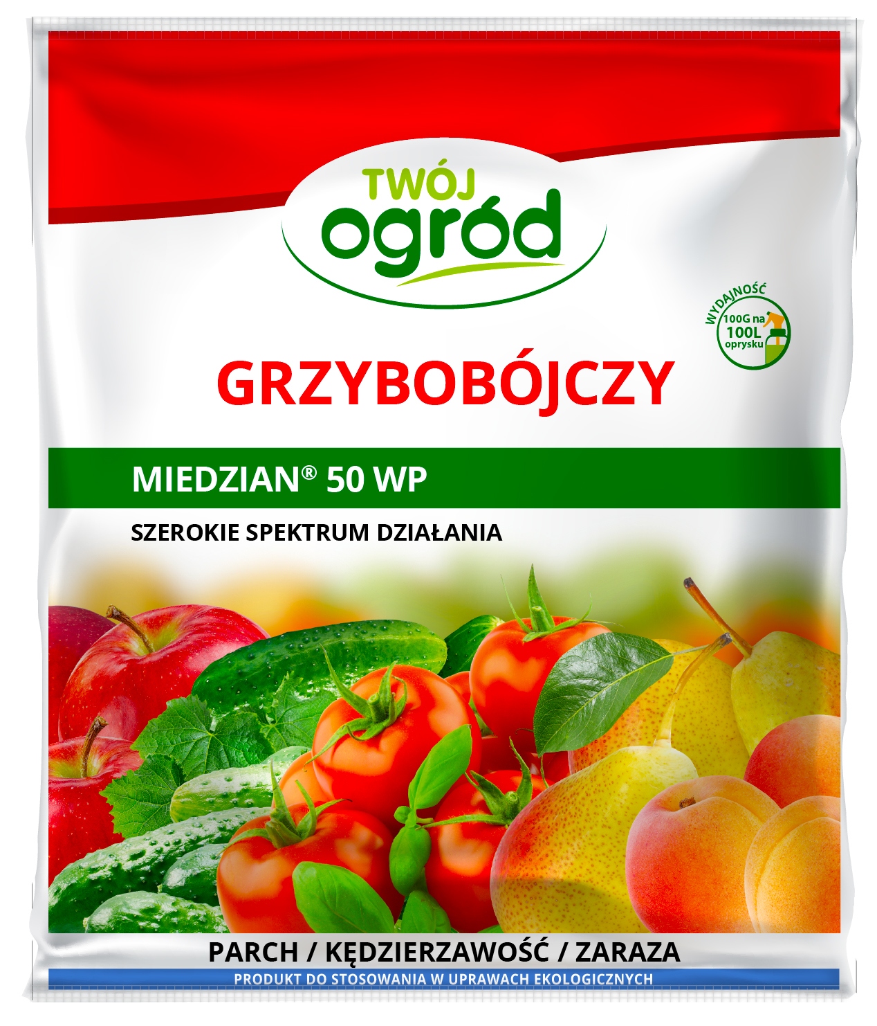 

Miedzian 50WP Preparat Grzybobójczy 100 G