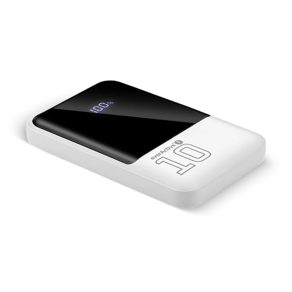 Powerbank 10 000 mAh 2X Usb 1X Usb-c 22,5W QC4.0 wyświetlacz Led