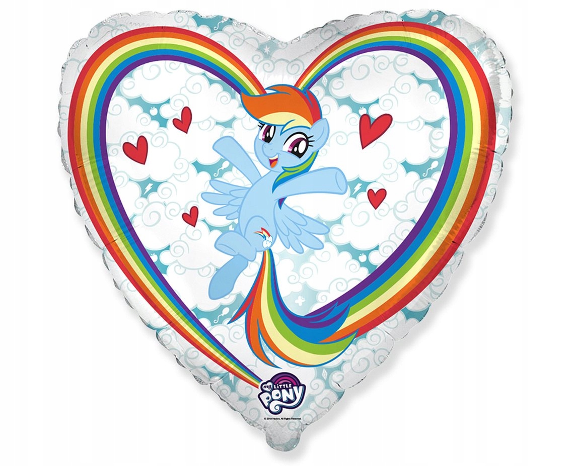 

Balon foliowy 18 cali My Little Pony Chmurki pakow