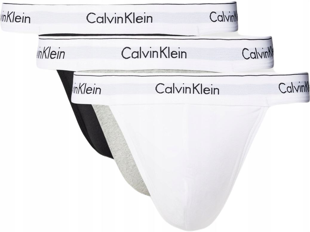 Calvin Klein Modern Cotton Stretch 3PK Thong MP1 XL