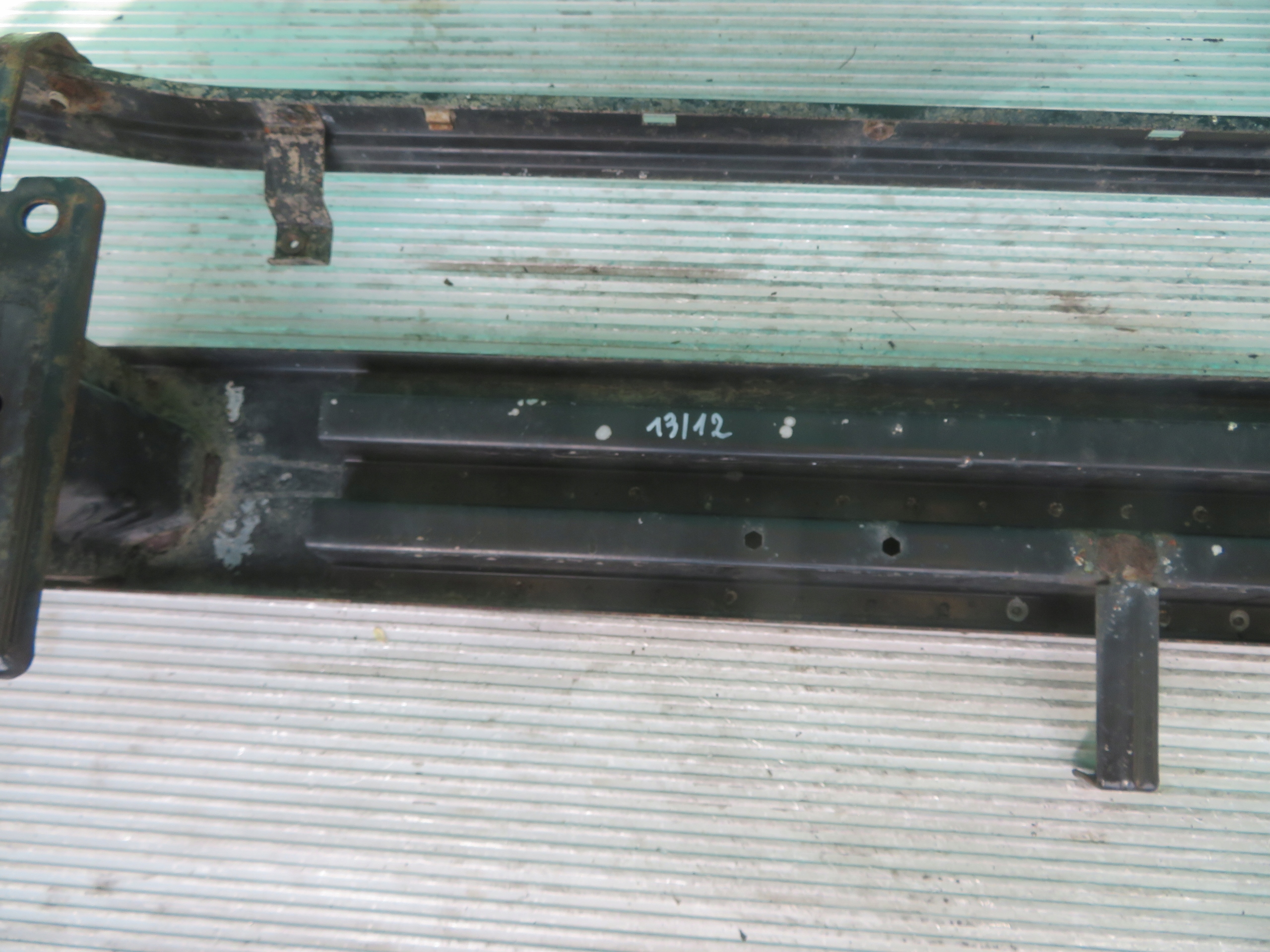 support panel for radiators bumper support PEUGEOT BOXER 14R