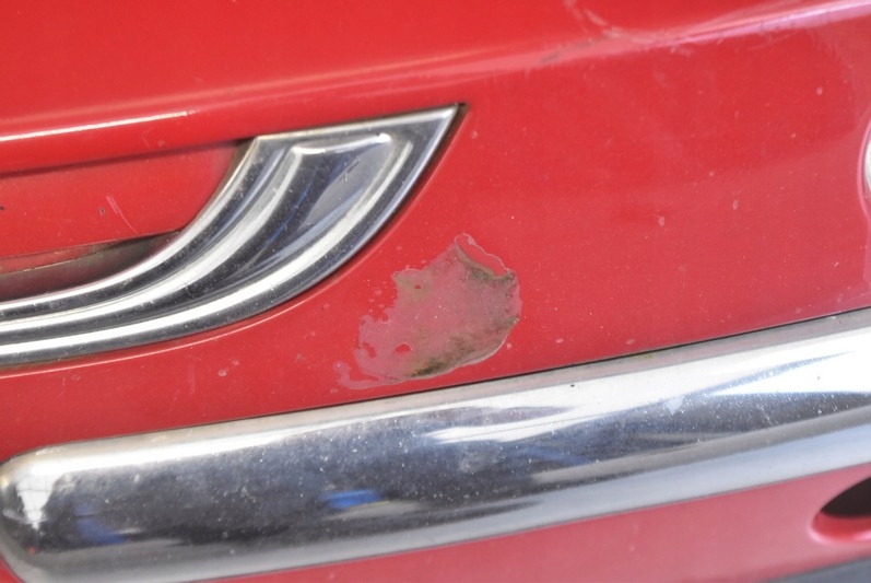 bumper front front red MINI COOPER ONE R50 2 II 01-08