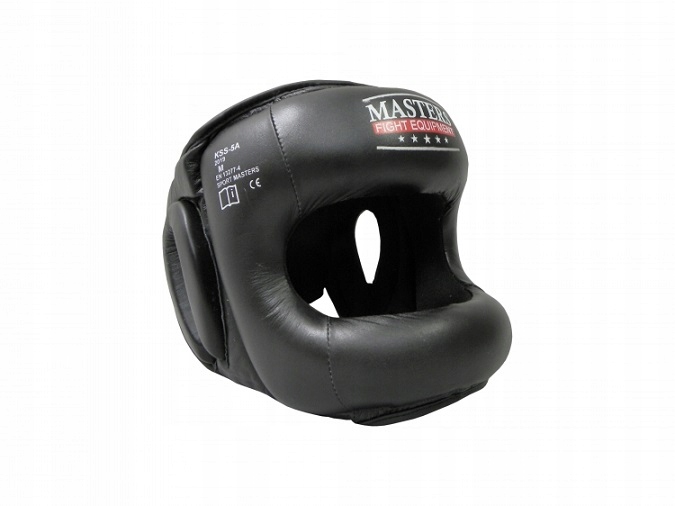 masters Kask Sparingowy Z Szyną Ochrona Nosa Skóra kss-5a M