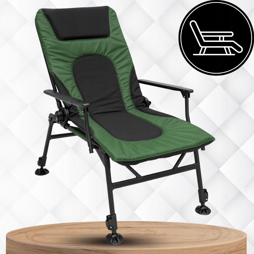 Carping Seat Рибальське Крісло З Підставкою Для Ніг