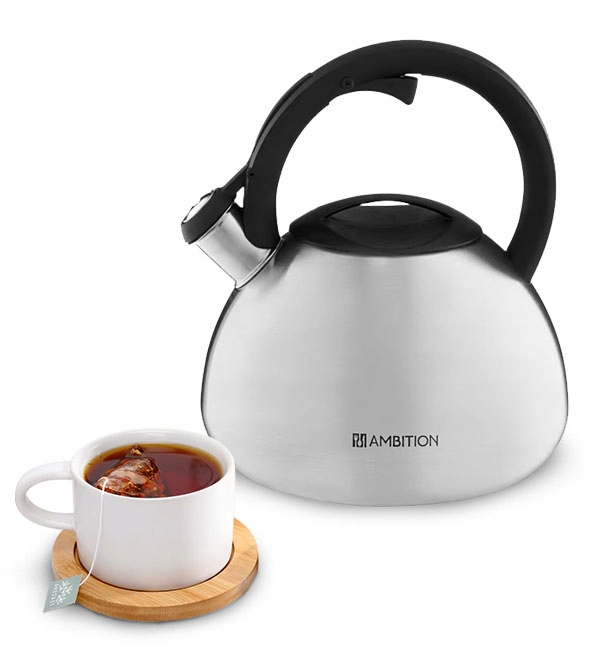 

Ambition Acero Czajnik Z Gwizdkiem 2,6 L Stal Mat