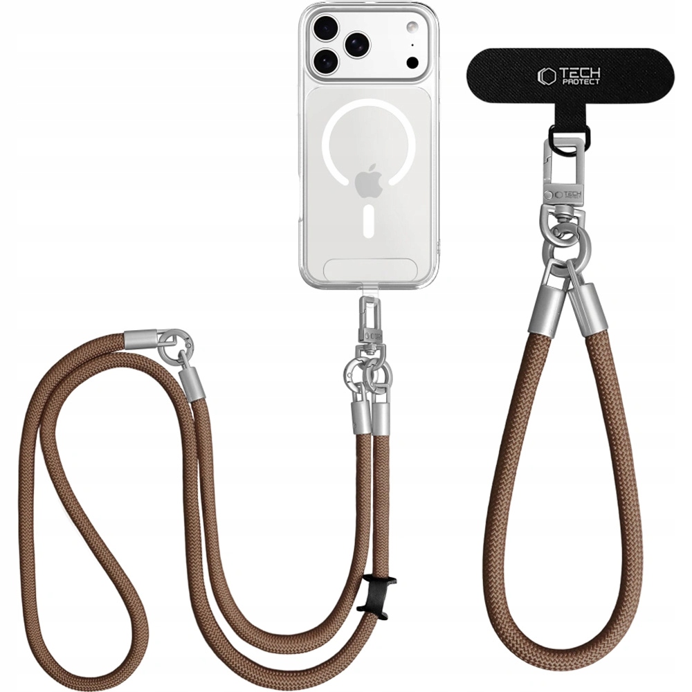 Smycz sznurek Crossbody Tech-Protect do telefonu na szyję ramię nadgarstek