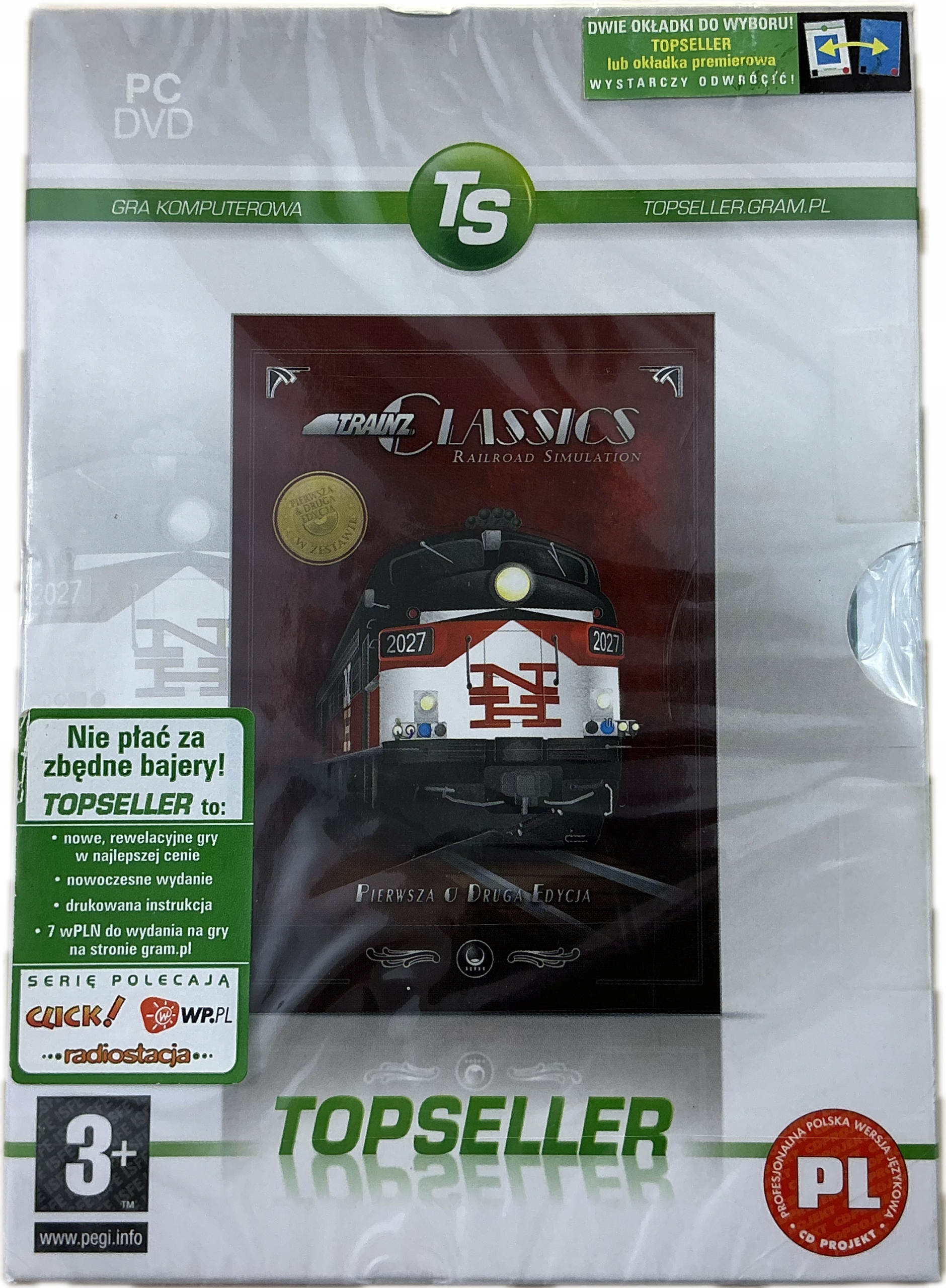 Trainz Classics Railroad Simulation Pierwsza I Druga Edycja nowa gra Pl Pc