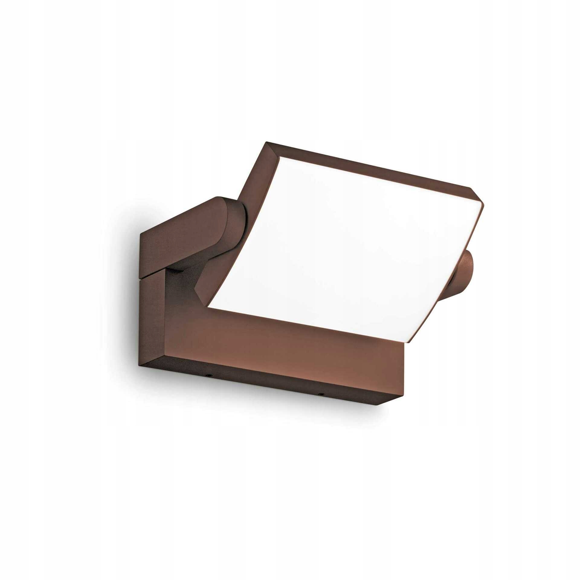 Vonkajšie nástenné svietidlo Ideal Lux Swipe Led 20,5 W 2000lm IP54 hnedé