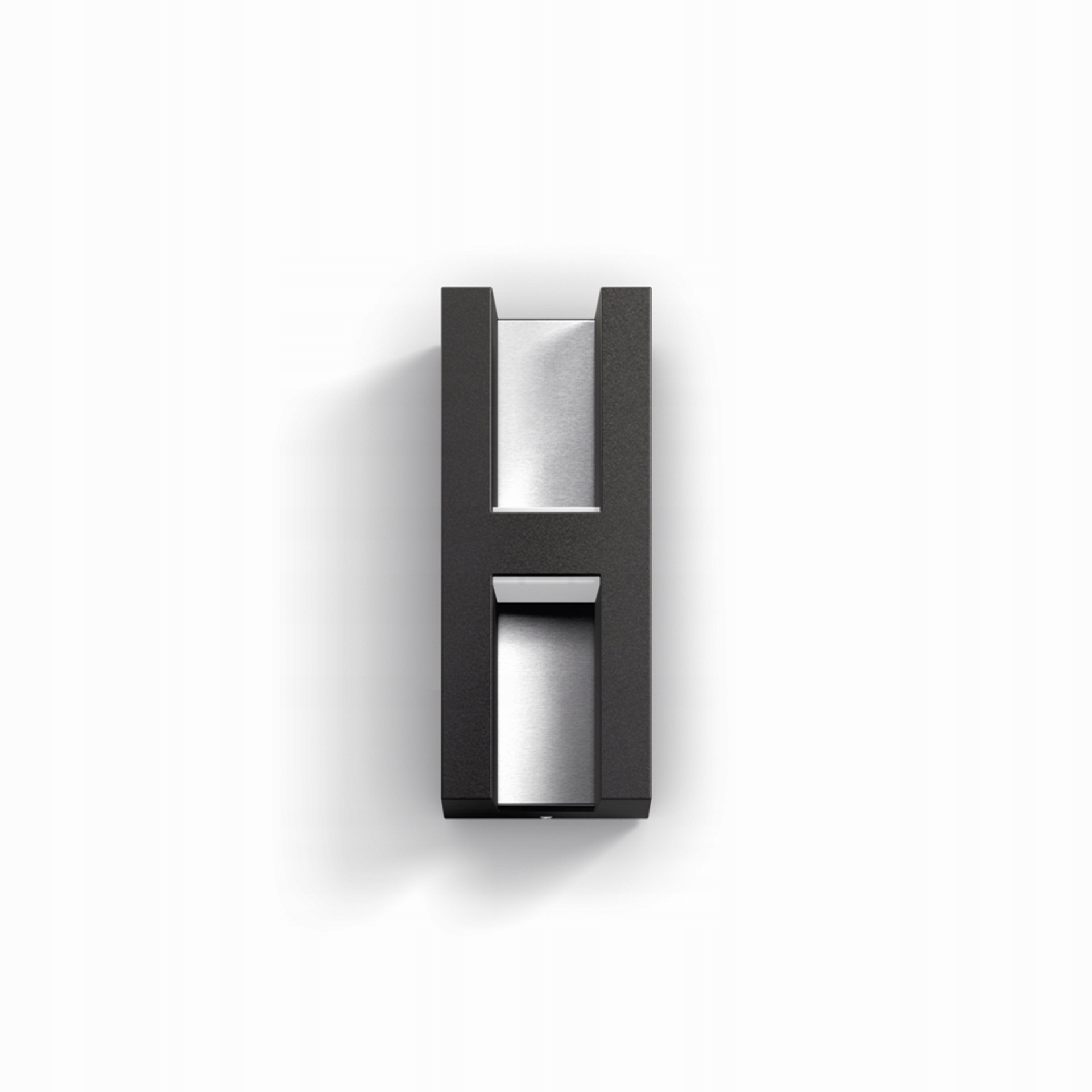 Vonkajšie Led nástenné svietidlo Philips Shadow 2x4,5W, antracit, IP44