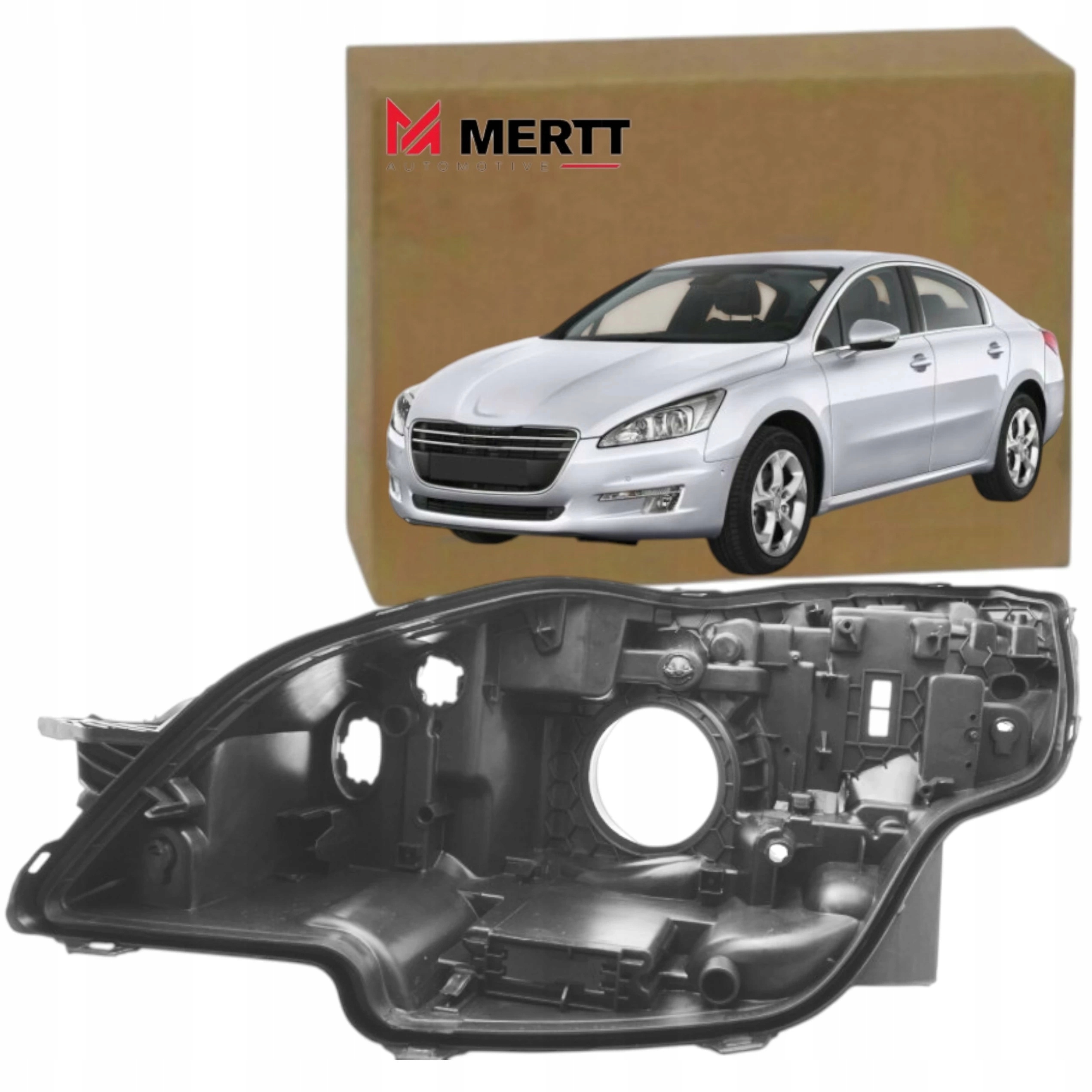 Obal Světla Předního Světla Levý Peugeot 508 2011-2018