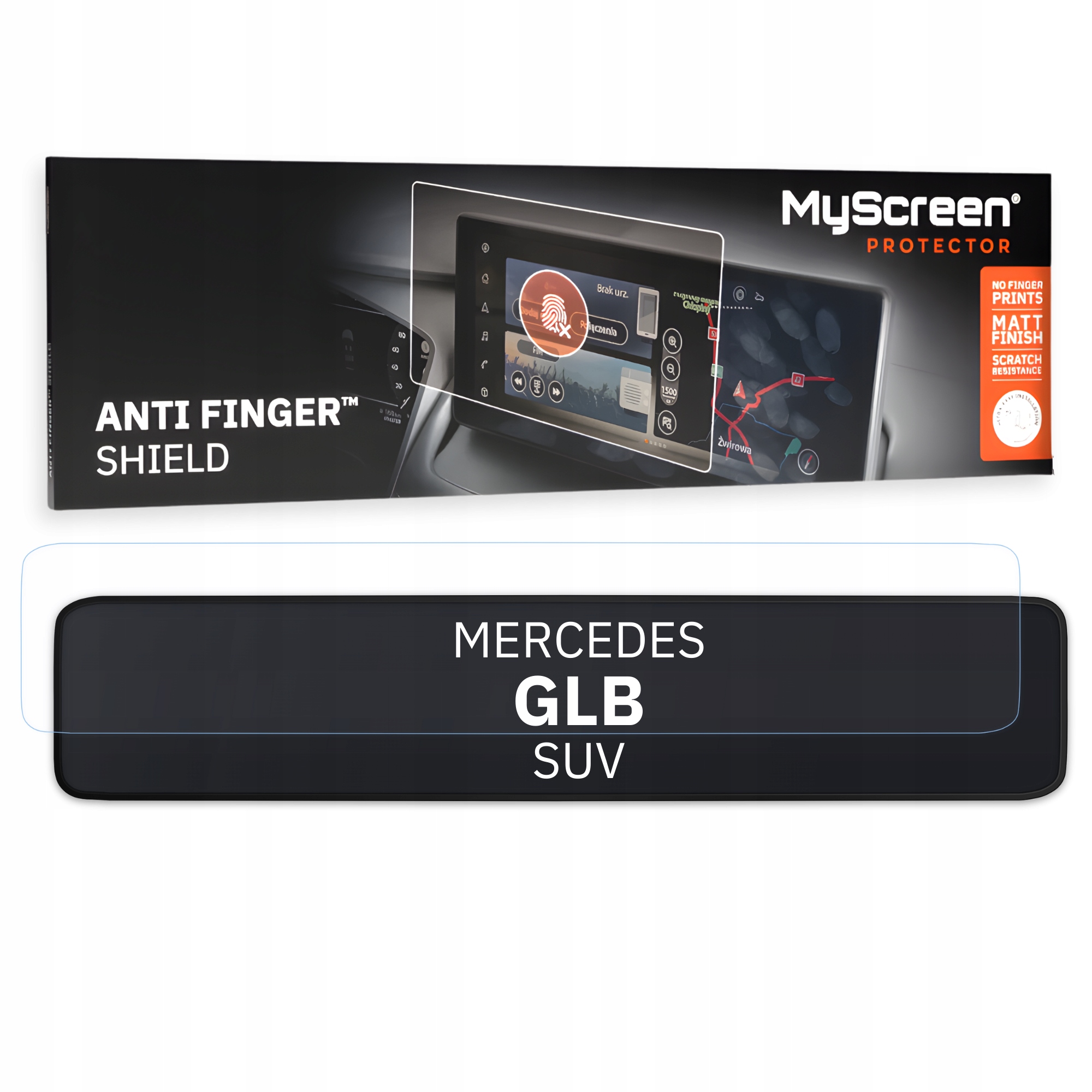 Matná fólie pro Mercedes Glb Suv 2023 MyScreen