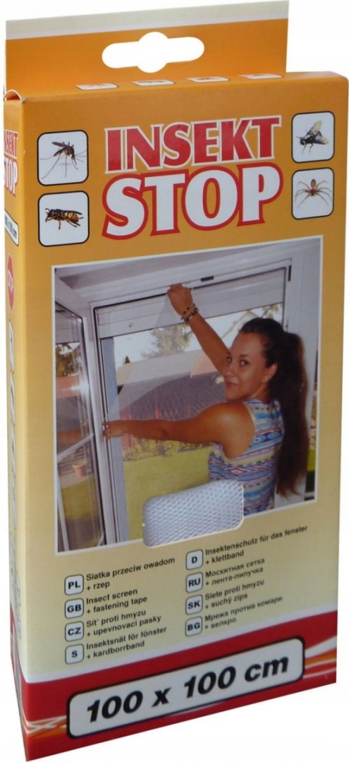 

Moskitiera 100x100 czarna