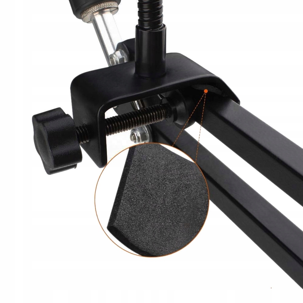 POP FILTR MIKROFONOWY STUDYJNY OSŁONA POPFILTR Kolor czarny