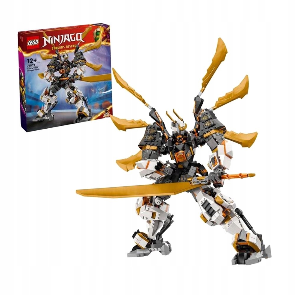 LEGO(R) NINJAGO 71821 TYTANOWY SMOK - MECH COLEA