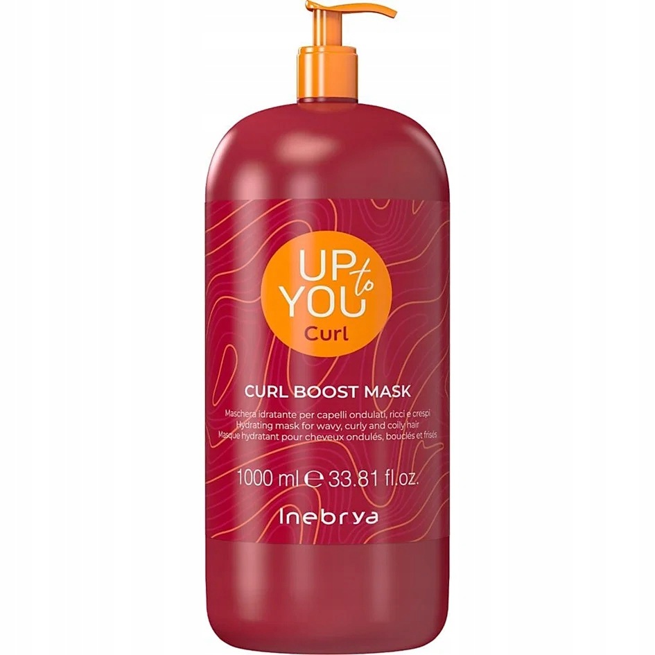 Inebrya, Up To You, hydratační krémová maska na vlasy, 1000 ml