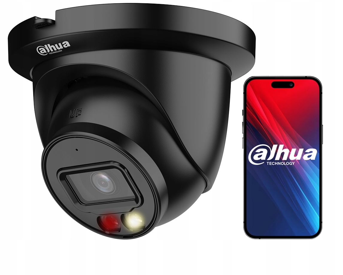 Ip kamera Dahua 4Mpx IPC-HDW2449TM-S-IL-0280B Black Slot microSD