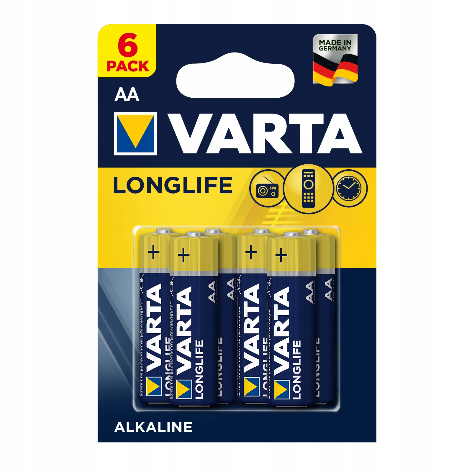 

bateria Varta Longlife Aa 6 szt. LR6