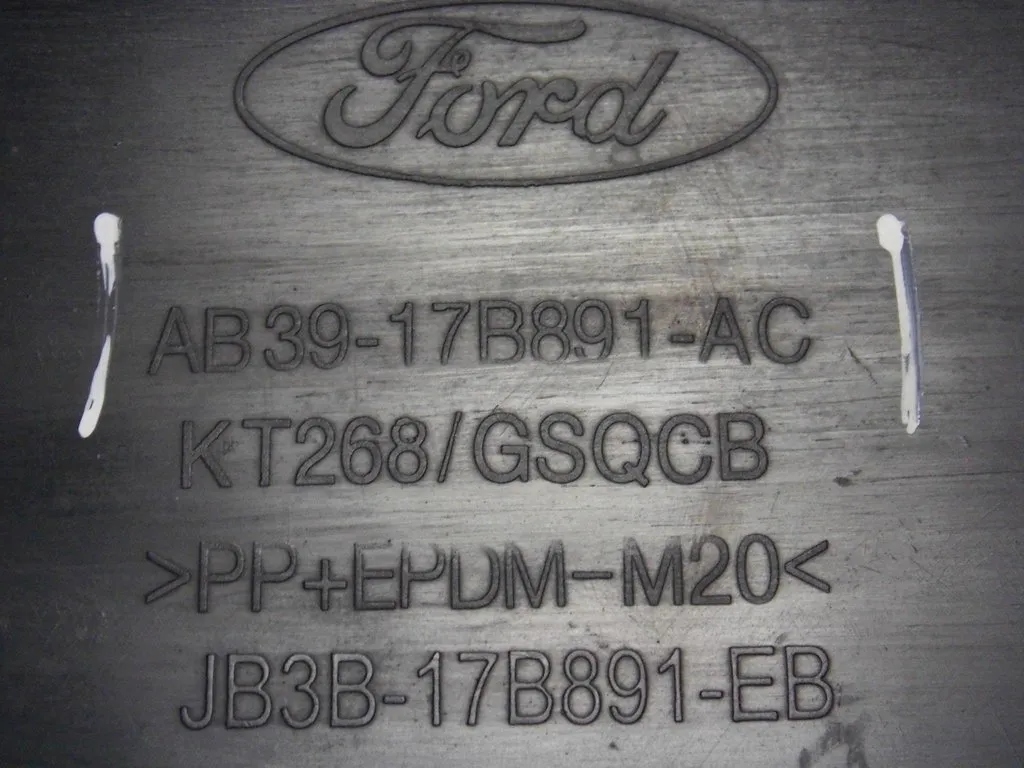 Ford Ranger 2012+ Blende Abdeckung Heckspoiler der Stoßstange heck