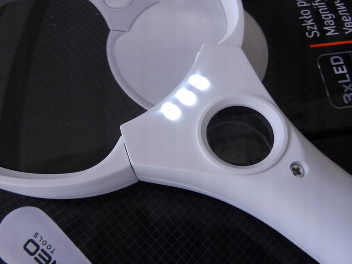 NEO LUPA SZKŁO POWIĘKSZAJĄCE SOCZEWKA LED 06-129 EAN (GTIN) 5907558444810