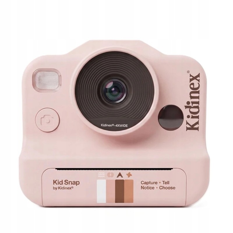 Kidsnap Instantní tiskový fotoaparát pro děti Pink Kidinex