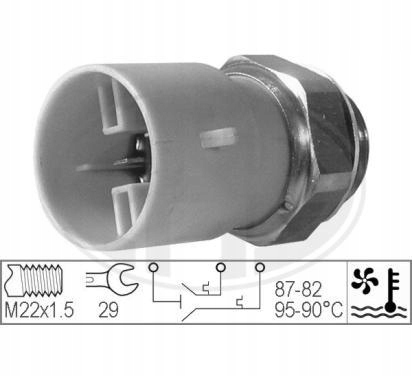 ERA CZUJNIK TEMP SILNIKA WODY OPEL ASTRA