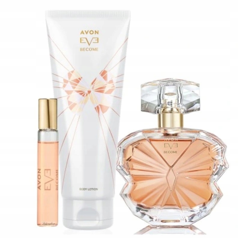 Avon Sada Eve Become Pefumovaná voda 50 ml Parfém 10 ml_balzám 125 ml
