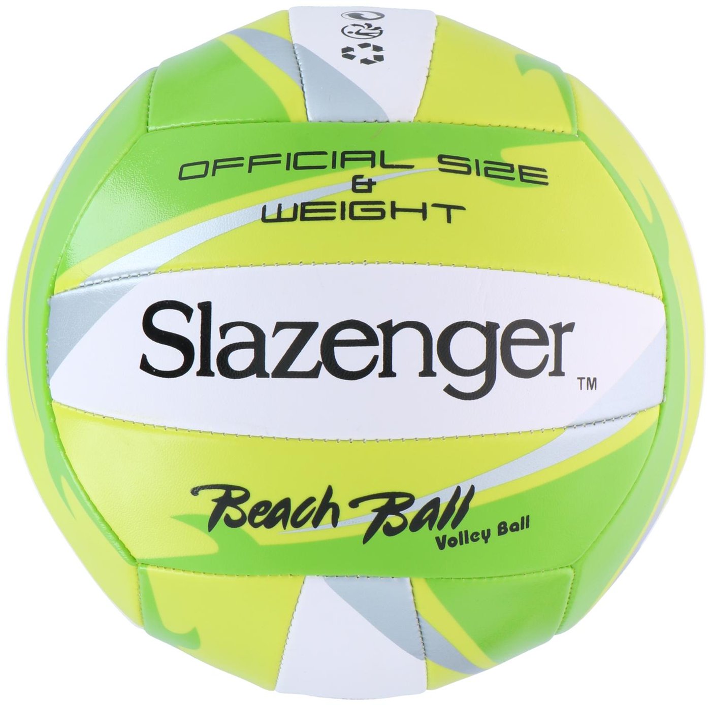 Piłka Siatkowa plażowa do siatkówki Slazenger Beach Volleyball zielona