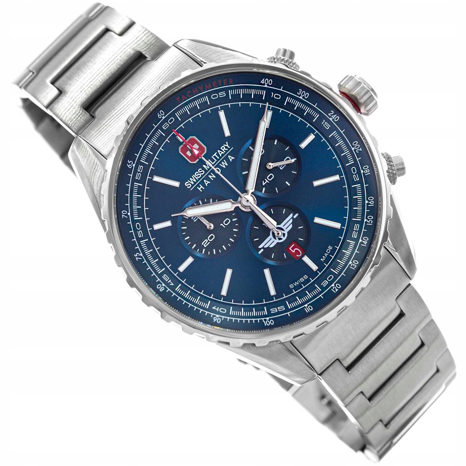 Pánské Hodinky Swiss Military Hanowa Afterburn Chrono SMWGI0000304 Datumovka