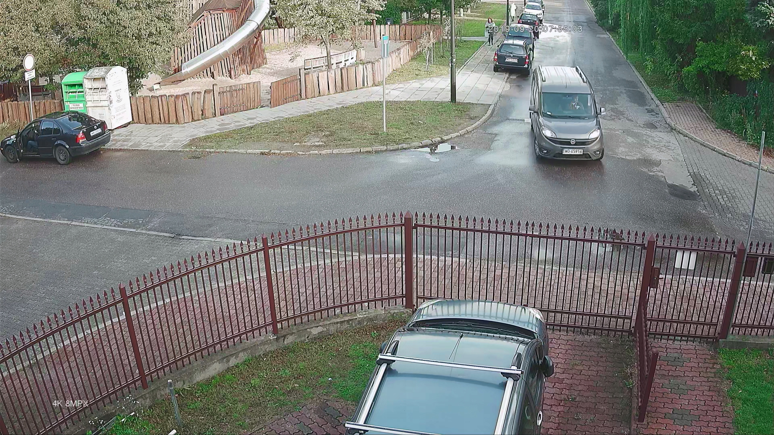 MONITORING 6 KAMER ROZDZIELCZOŚĆ 4K 8MP BEZ HDD Szerokość produktu 40 cm