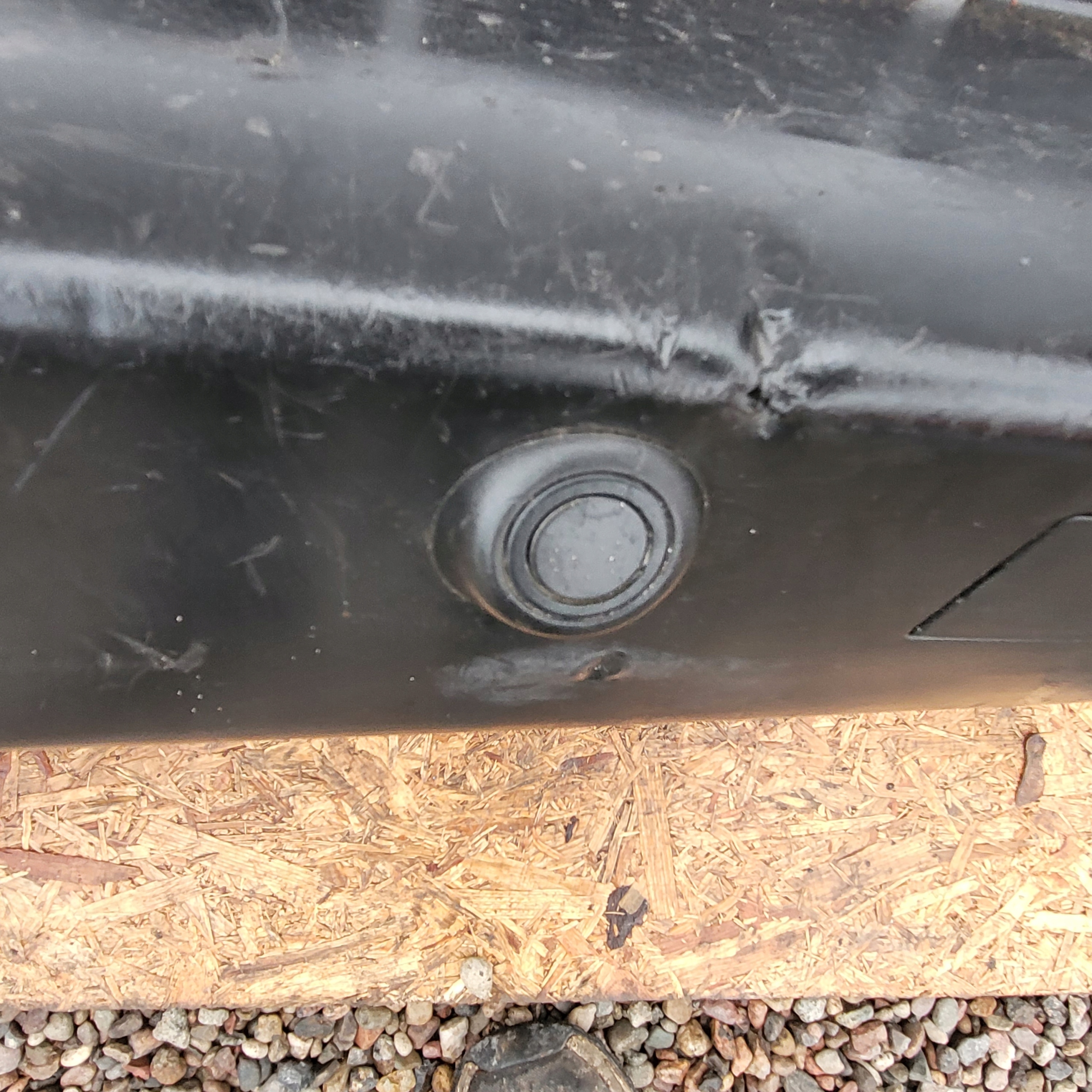 bumper rear rear part FIAT SCUDO II 4XPDC