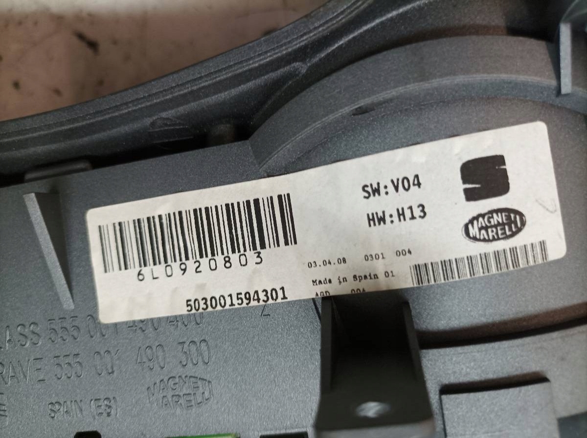 kilometar sat EU 6L0920803 1.4 B Seat Ibiza III (2002-2008)