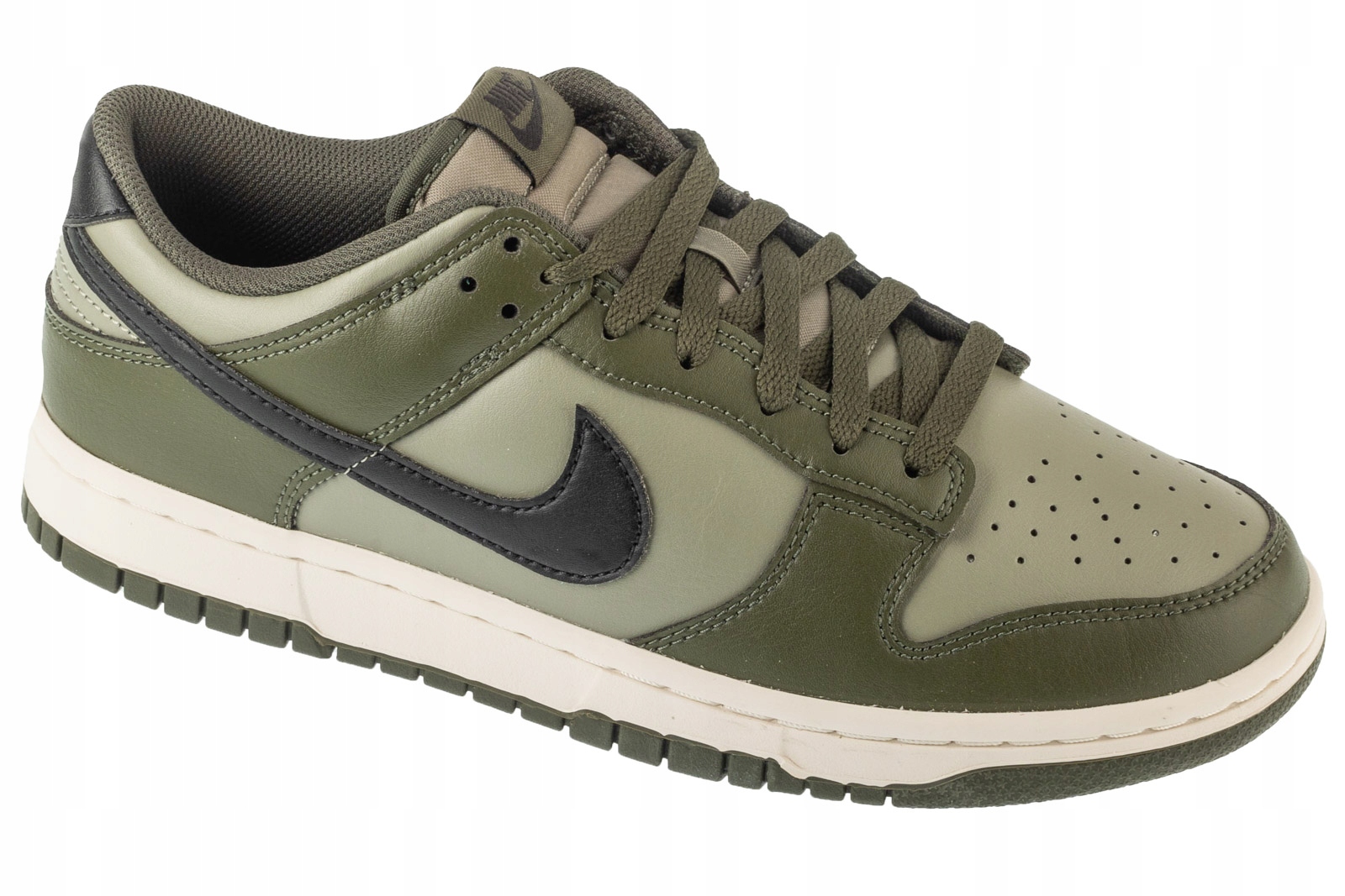 Nike Dunk Low Retro [42] Unisex kožené tenisky zelené