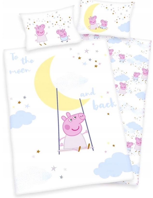 

Pościel Do Łóżeczka 100x135 George Świnka Pepa Pig