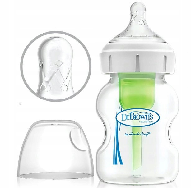 DR BROWN BROWNS BUTELKA ANTYKOLKOWA 150ml SZEROKA + SZCZOTECZKA Kod producenta WB51600