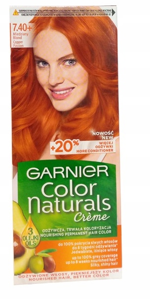 

Garnier Color Naturals Creme Farba do włosów 7.40+