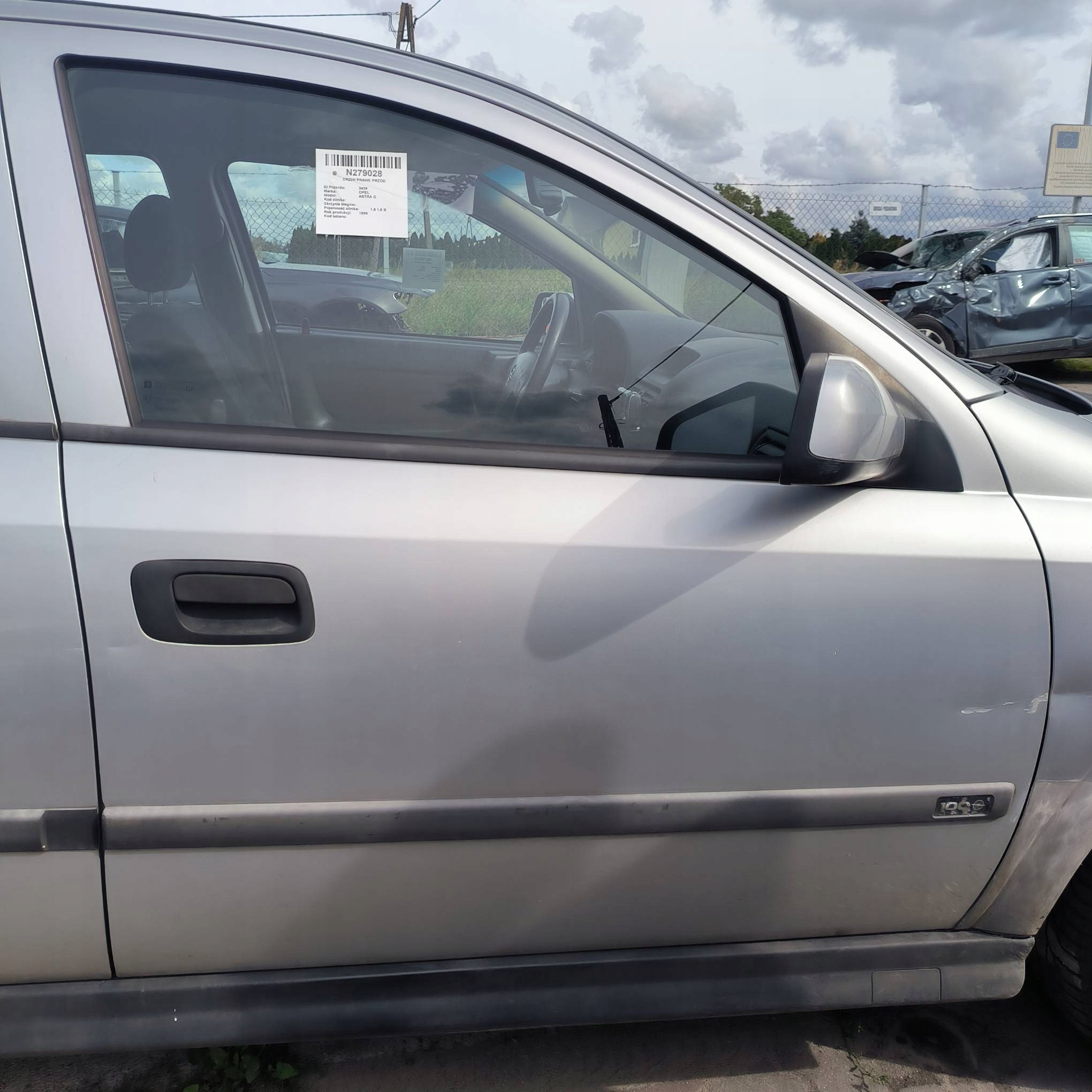 door right front Z147 OPEL ASTRA G