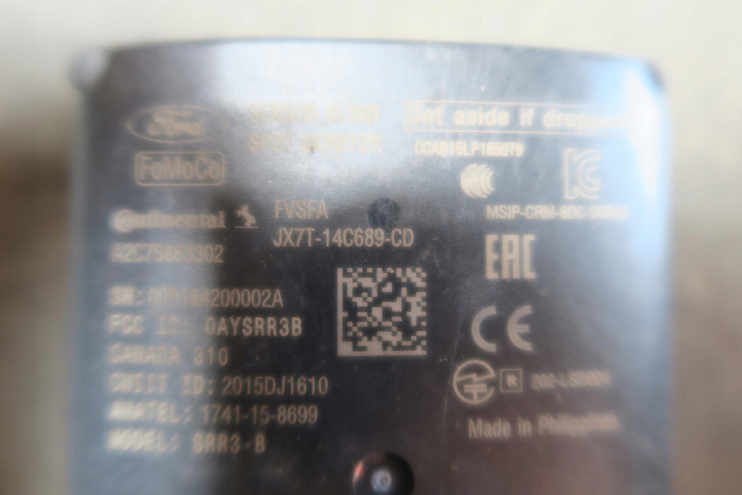 FORD FOCUS MK4 MODUŁ BLIS MARTWEGO POLA RADAR Producent części Ford OE