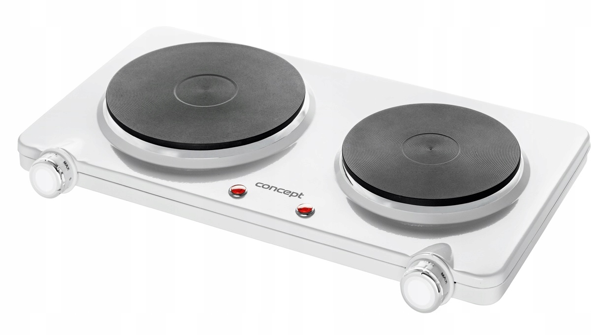 Kuchenka elektryczna dwupalnikowa Concept VE3025 750+1500 W