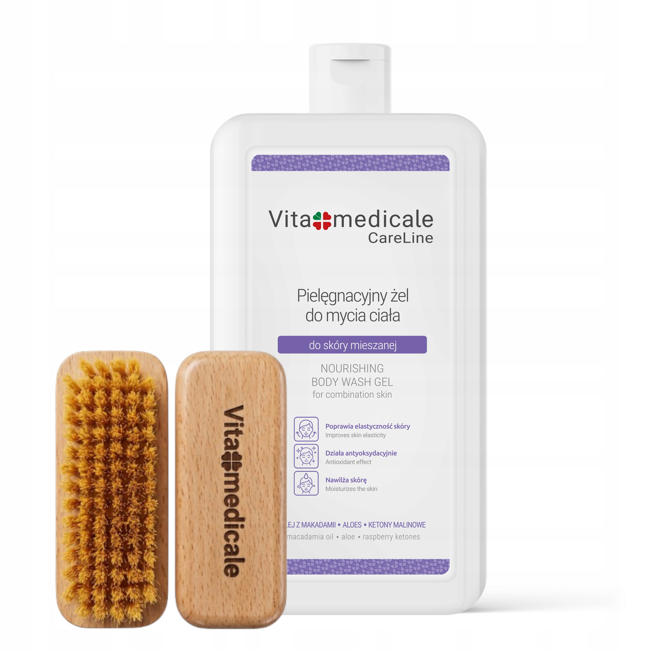 Gel na mytí těla VitaMedicale Aloe Panthenol do sprchy 450 ml +dárek!
