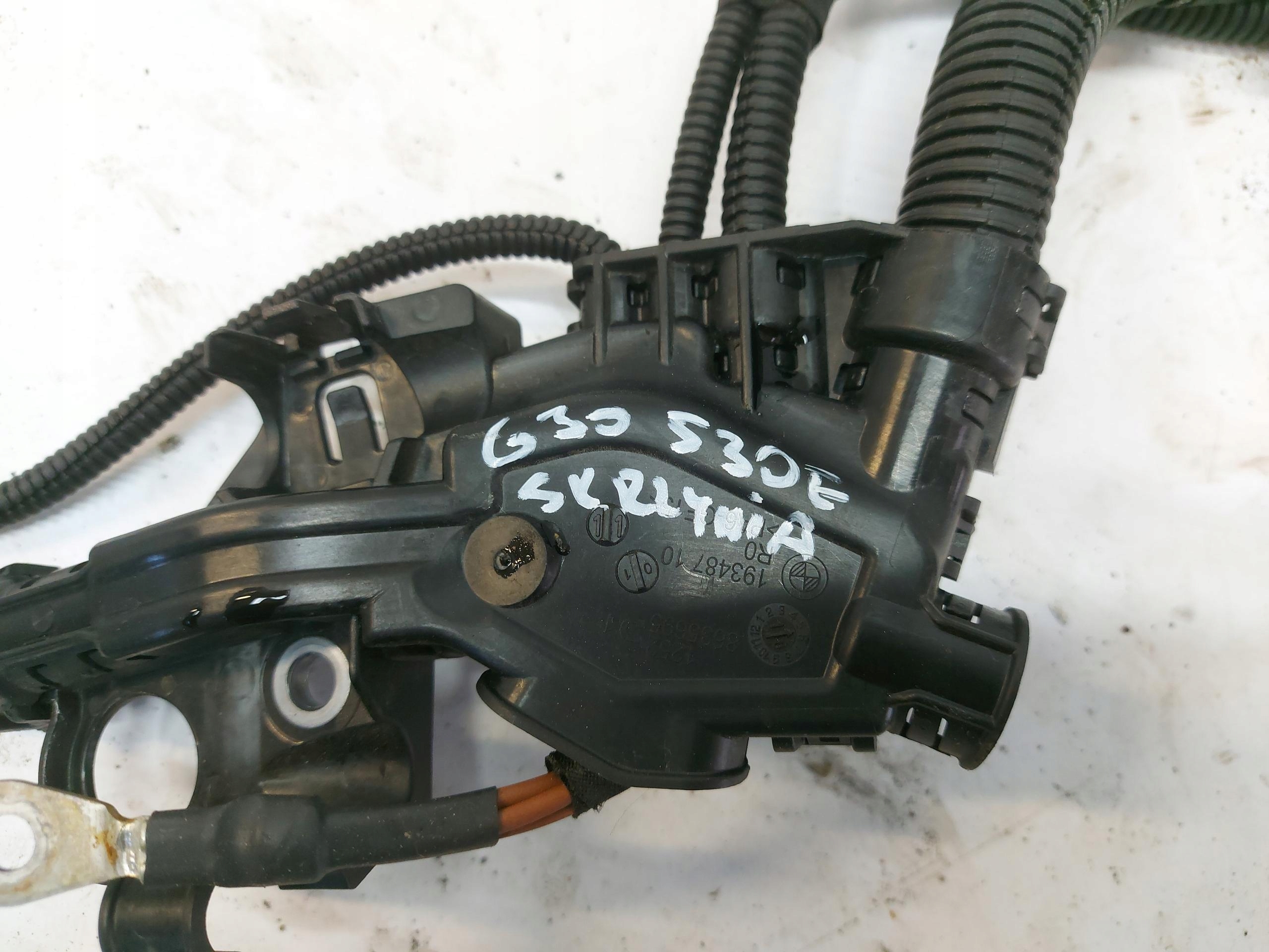 BMW G30 530E bundle wiring gearboxes 8642935